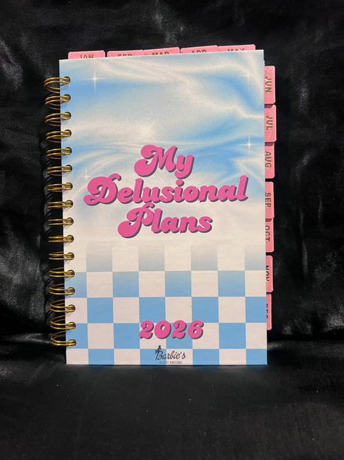 My Delusional Plans Planner 2026 | Goal-Setting & Manifestation Planner