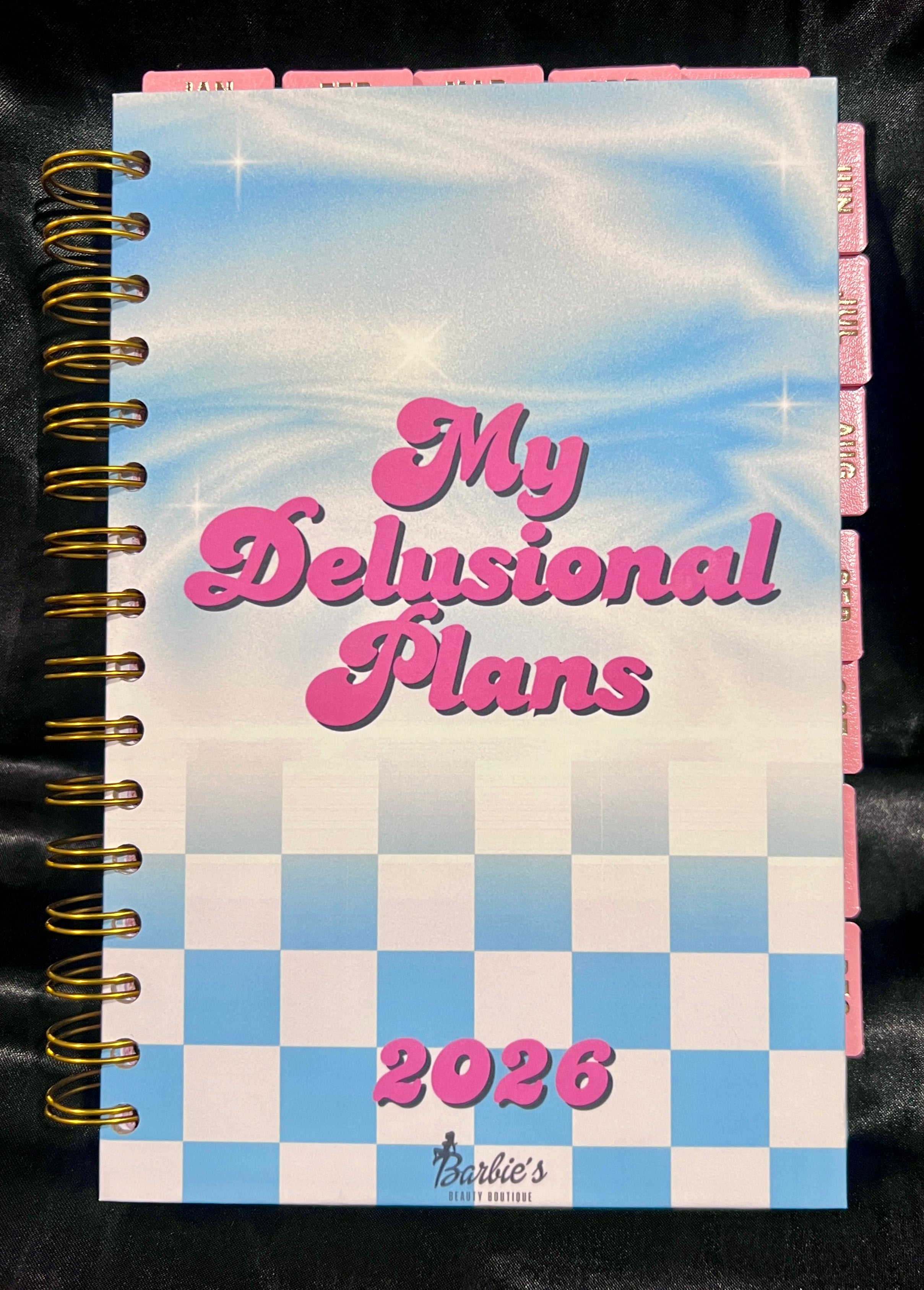 My Delusional Plans Planner 2026 | Goal-Setting & Manifestation Planner